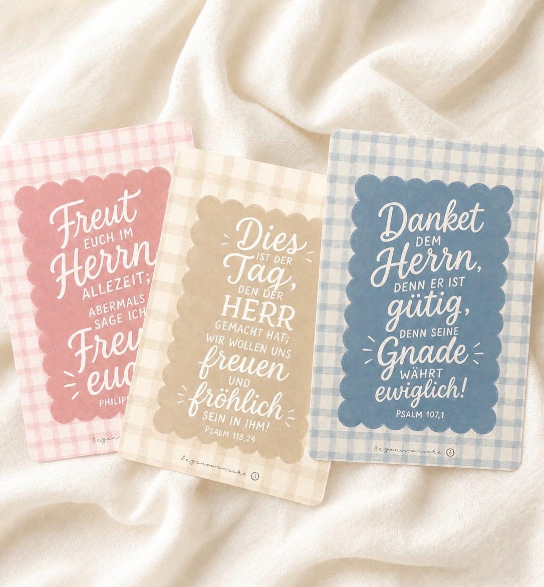Postkarten Set – Dankbarkeit
