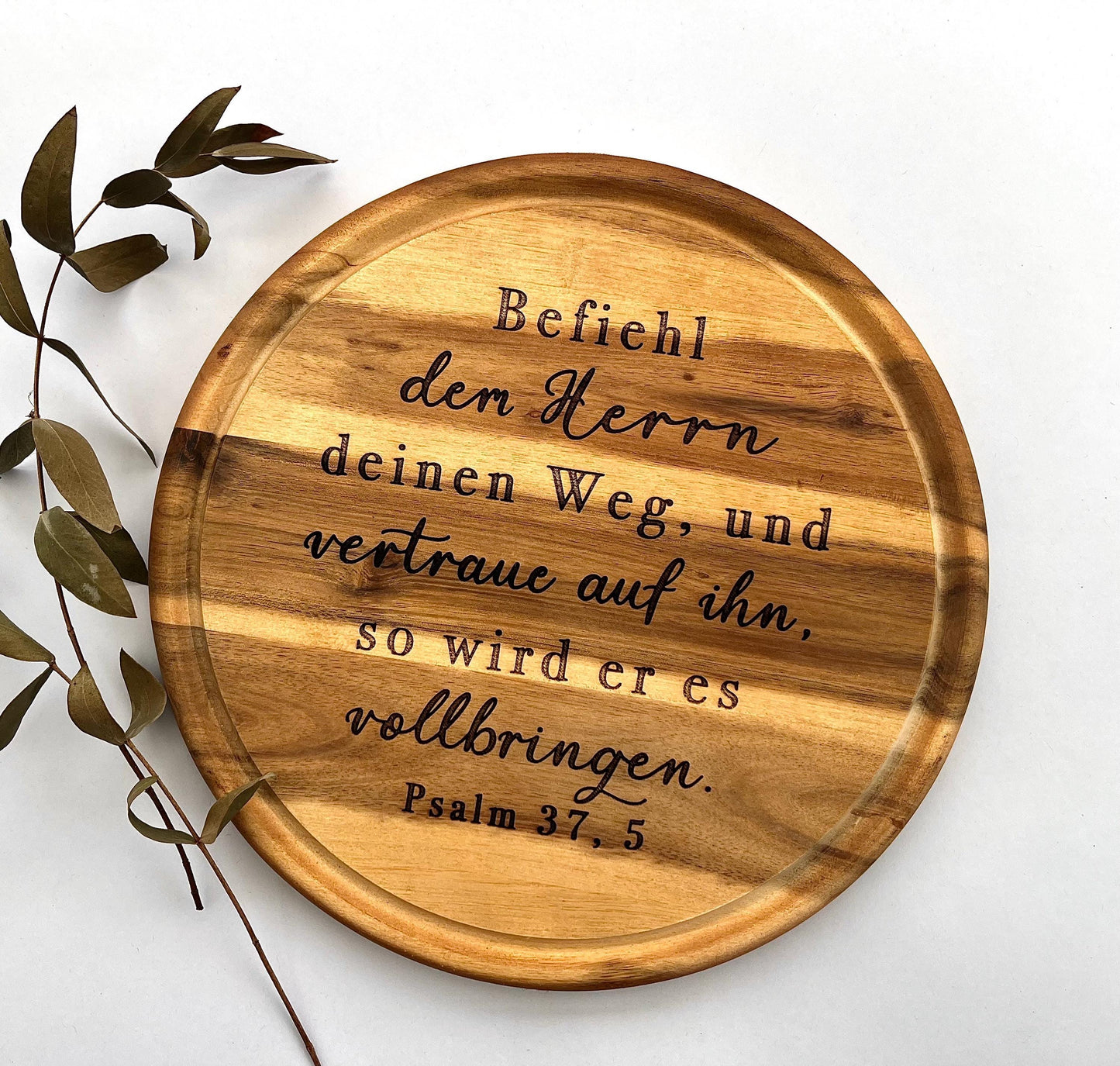 Schneidebrett mit Bibelvers christliches Geschenk Holzbrett christliche Geschenke Shop für Mama Küchendeko Bibelvers Gravur