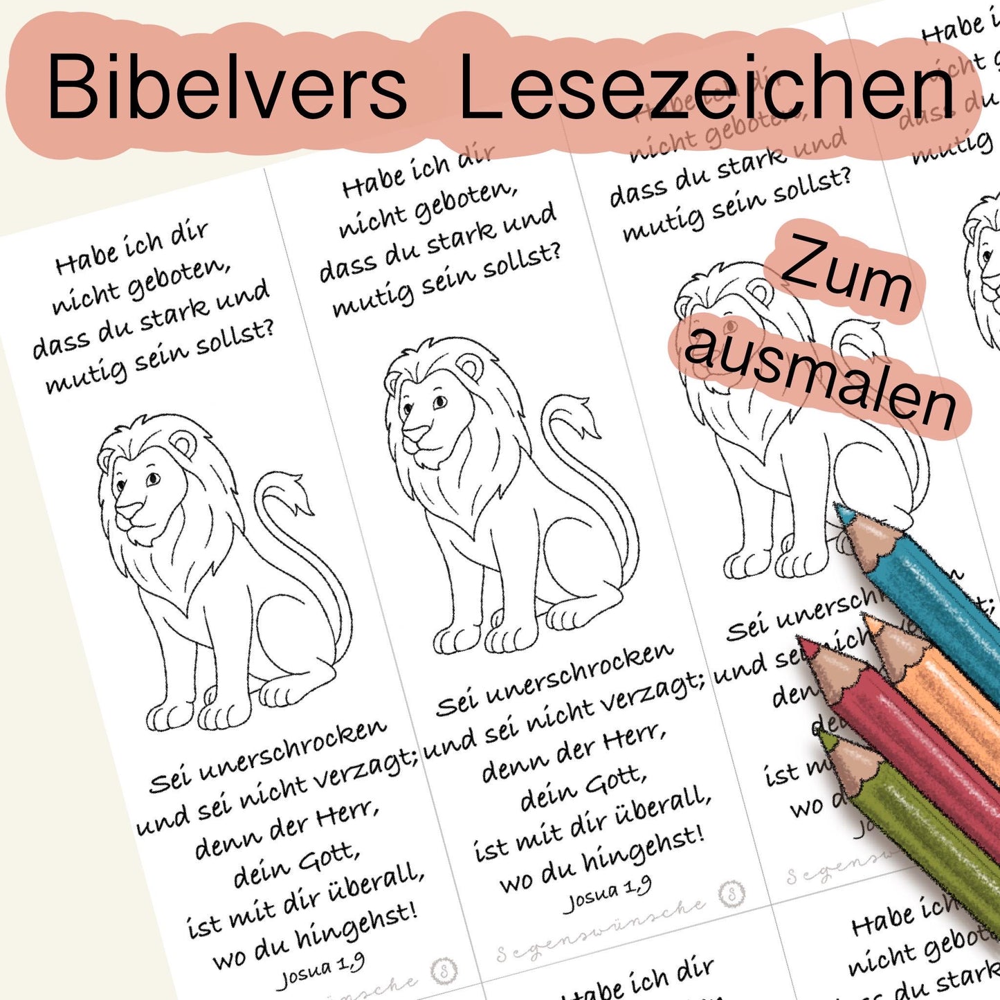 Bibelvers Lesezeichen für Jungs Ausmalbild für Kinder deutsch Sonntagsschule Gottesdienst malvorlage Jungen bastelvorlage