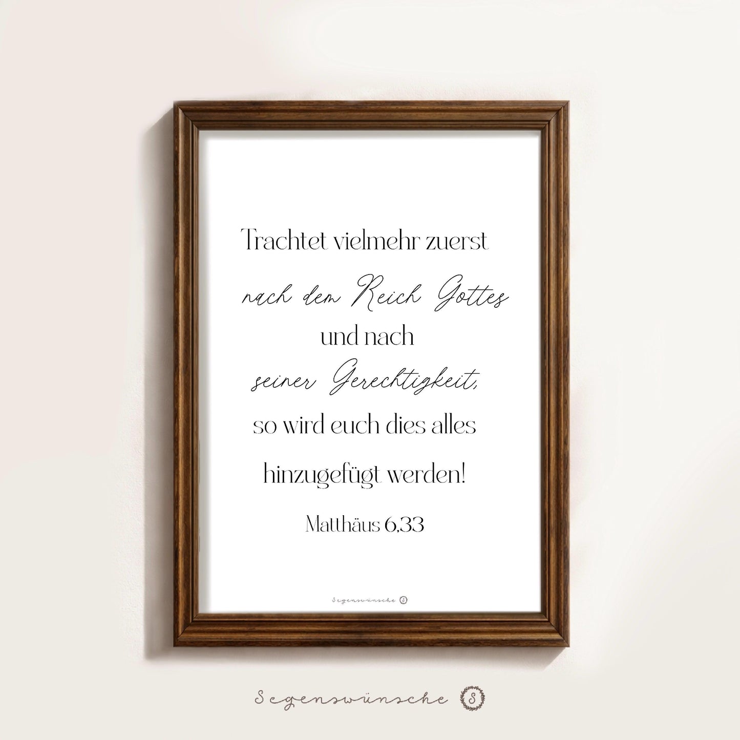 Christliche Poster mit Bibelvers Wanddeko Küche Christliches Geschenk Wanddekoration Affiramtion Poster christlich Weihnachtsgeschenk Frau