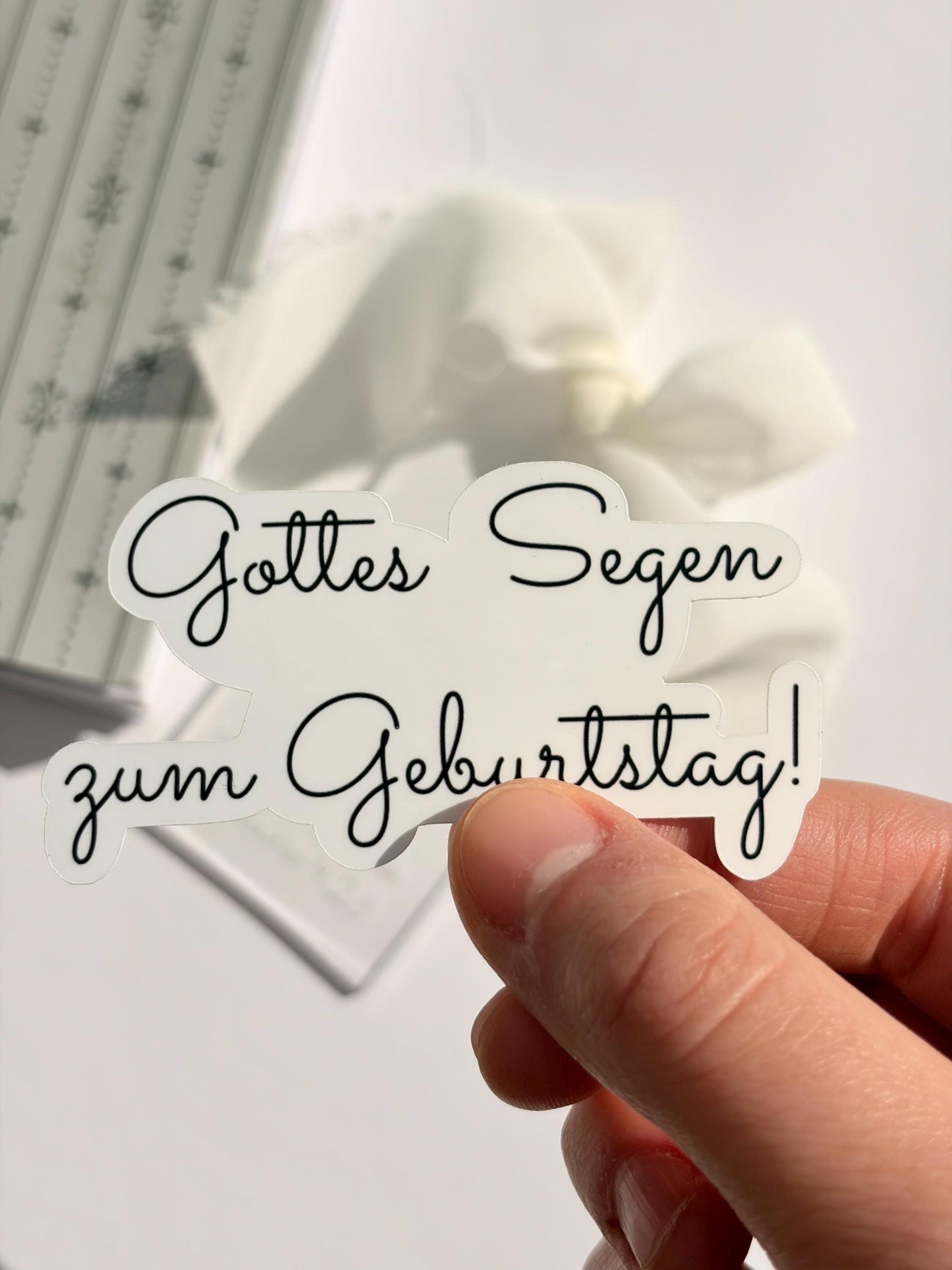 Christliche Sticker „Gottes Segen…“ christliche Geschenke für Freundin Sticker Etiketten christlich Geschenk Verpacken bibelvers etikette