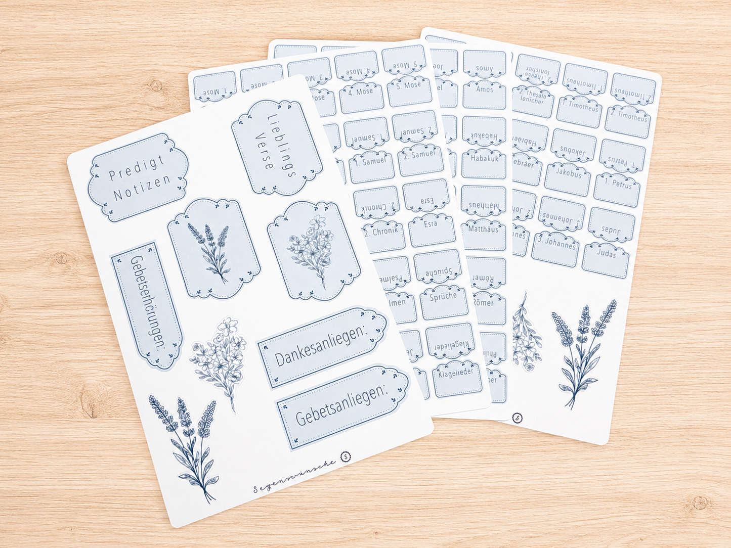 Bibelregister – Beige