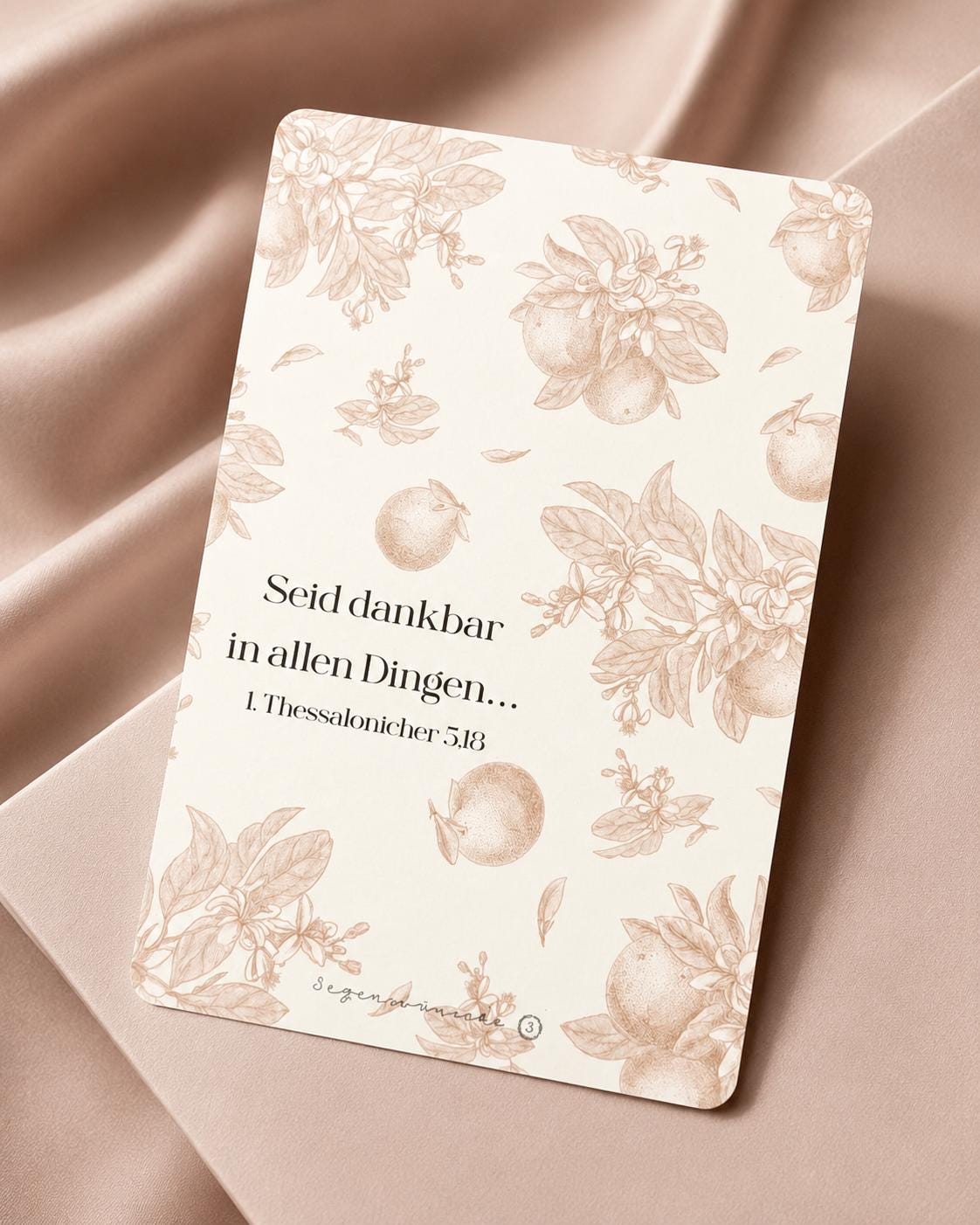 Postkarte – 1. Thessalonicher 5,18
