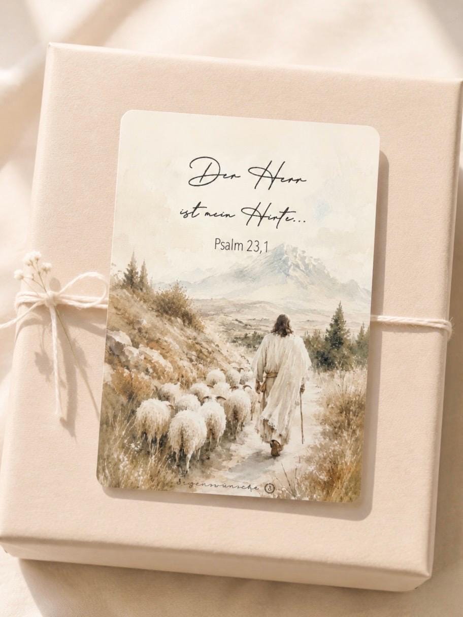 Postkarte – Psalm 23,1