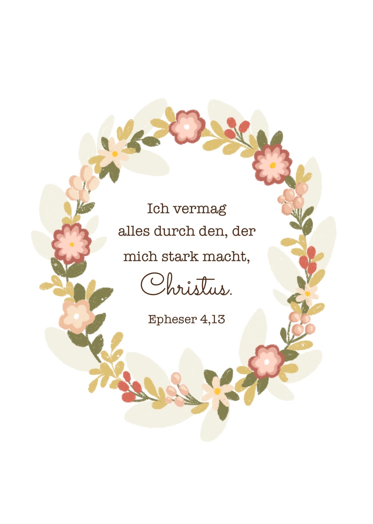 Postkarte – Epheser 4,13