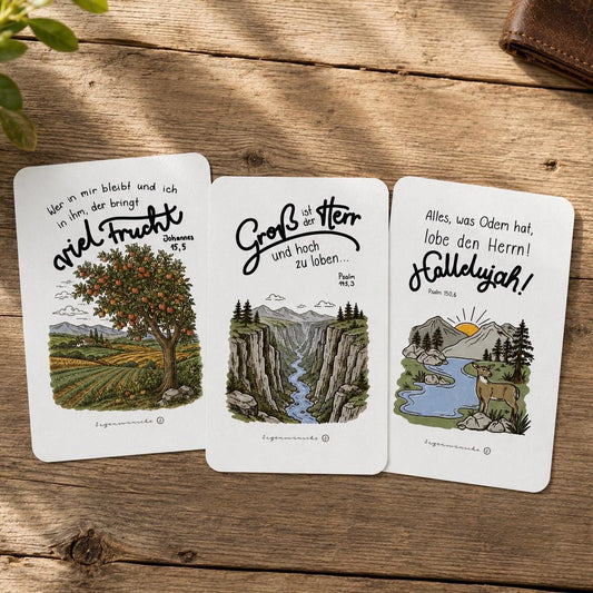 Postkarten Set – Natur Szenen