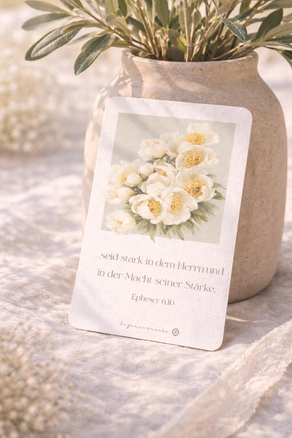 Postkarte – Epheser 6,10