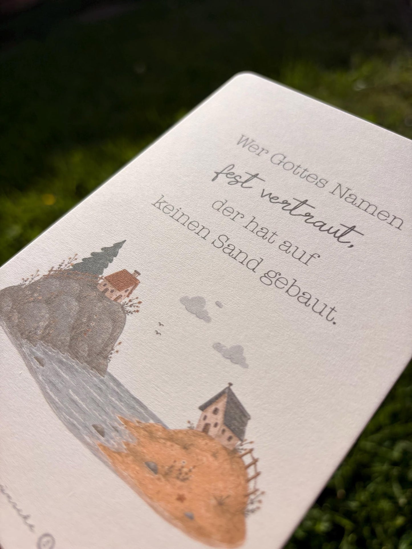 Postkarten Set "Gottvertrauen", christliche Karten zum Geburtstag, Verlobung, Hochzeit