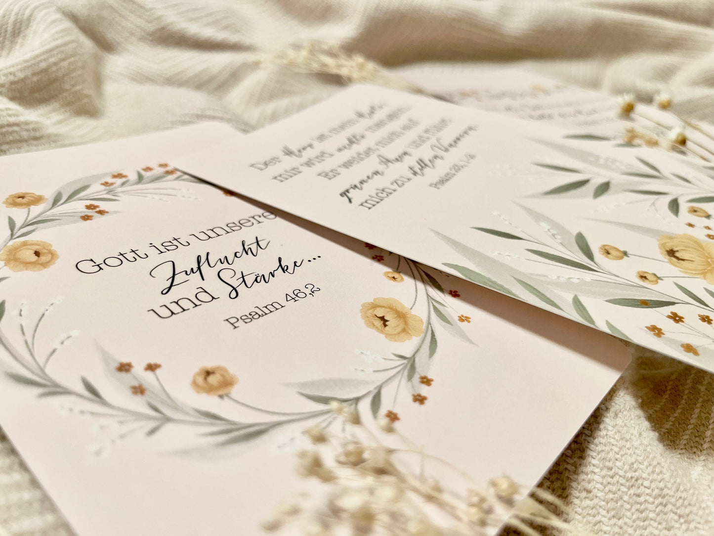 Postkarten Set "Geborgenheit" Karten zur Hochzeit, Geburtstag, Verlobung, Taufe