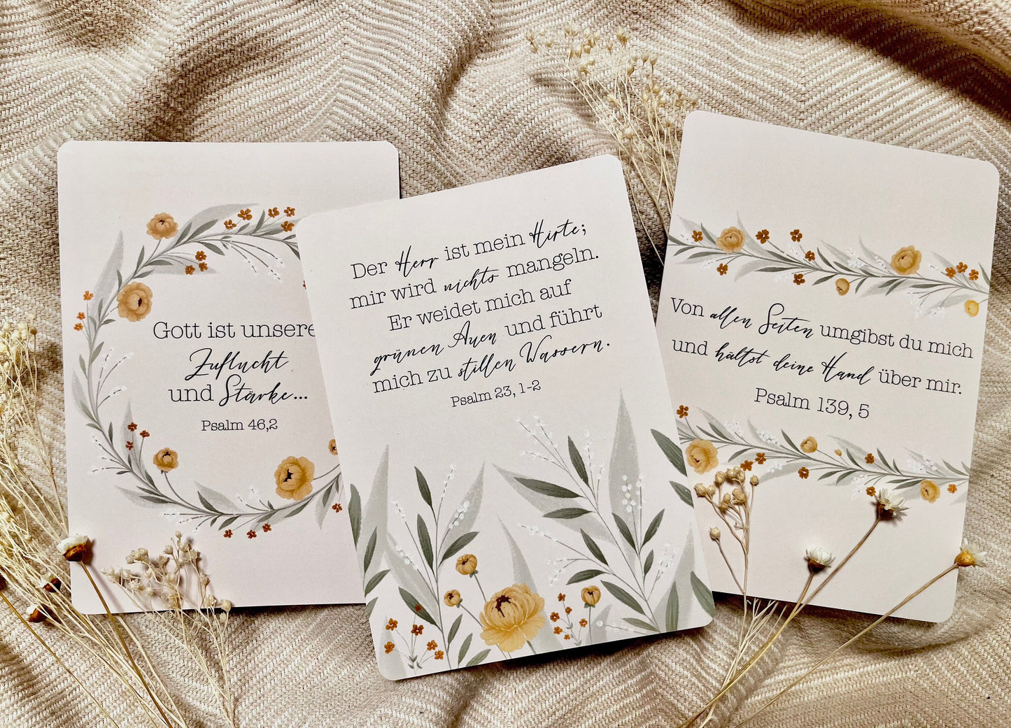 Postkarten Set "Geborgenheit" Karten zur Hochzeit, Geburtstag, Verlobung, Taufe