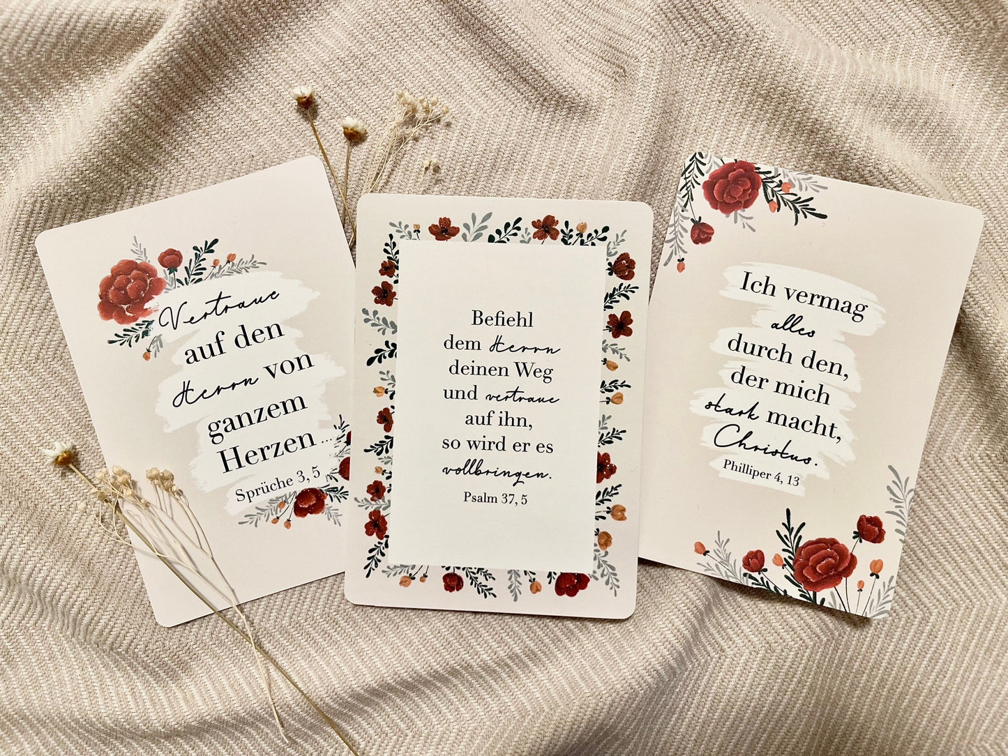 Postkarten Set „Vetrauen“ Karten zum Geburtstag, Verlobung, Hochzeit,