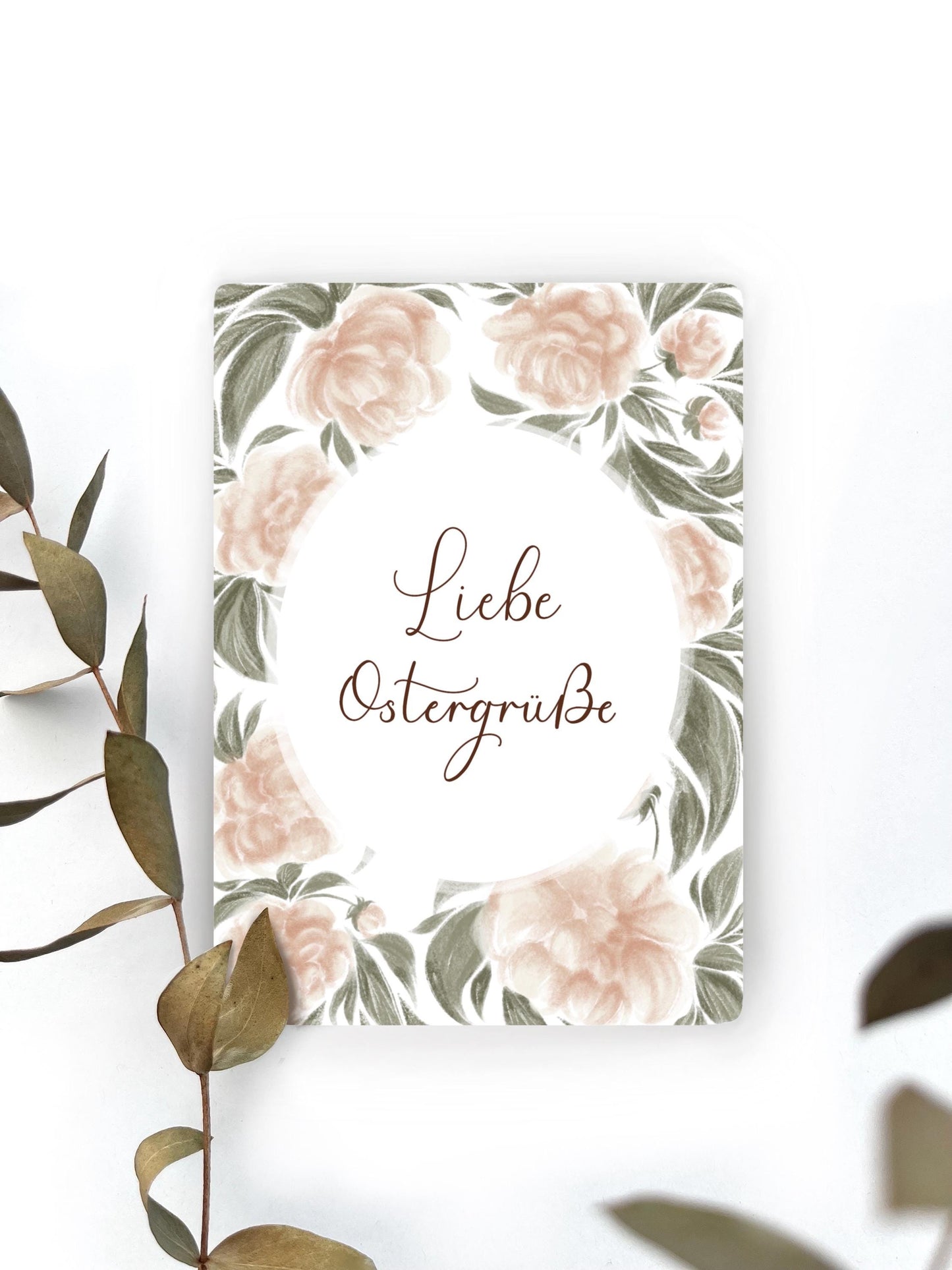 Postkarte „Liebe Ostergrüße“ Auferstehung Karte