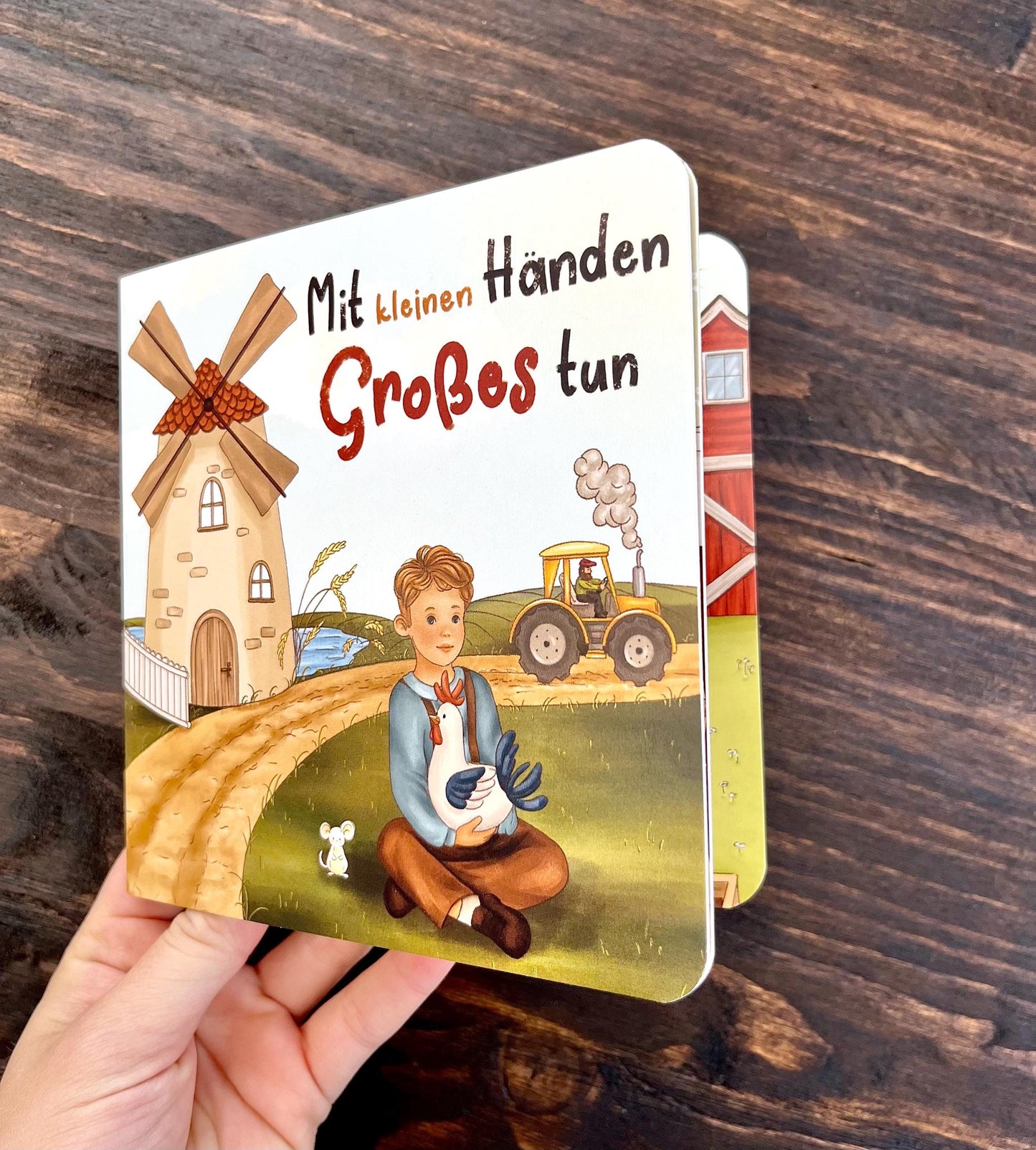 Christliches Kinderbuch Bibelvers Pappbilderbuch für Kinder Geschenk zur Geburt Weihnachtsgeschenk für Jungen