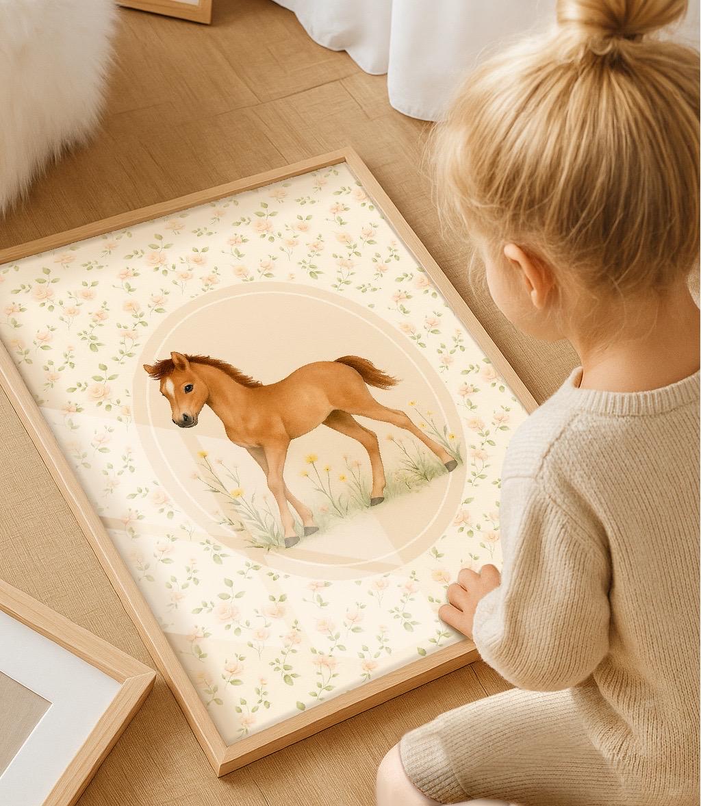 Christliches Kinder Poster Set 4.Mose Bibelvers Wandkunst christlich Kinderzimmer deko Tauf Geschenk zur Geburt Mädchen Geburtstag christ