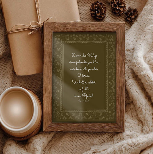 Christliches Bibelvers Poster Wandbild Wohnzimmer christliche Deko Geschenk für Frauen inspirierende Wandkunst Gottes Wort Wandbild