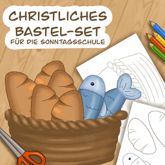 Christliche Bastelvorlage Sonntagsschule deutsch christlicher Kinder Gottesdienst Ausmalbild Bibel Geschichte Geschenk Kinderstunde