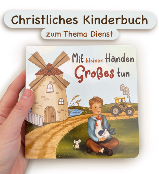 Christliches Kinderbuch Bibelvers Pappbilderbuch für Kinder Geschenk zur Geburt Weihnachtsgeschenk für Jungen