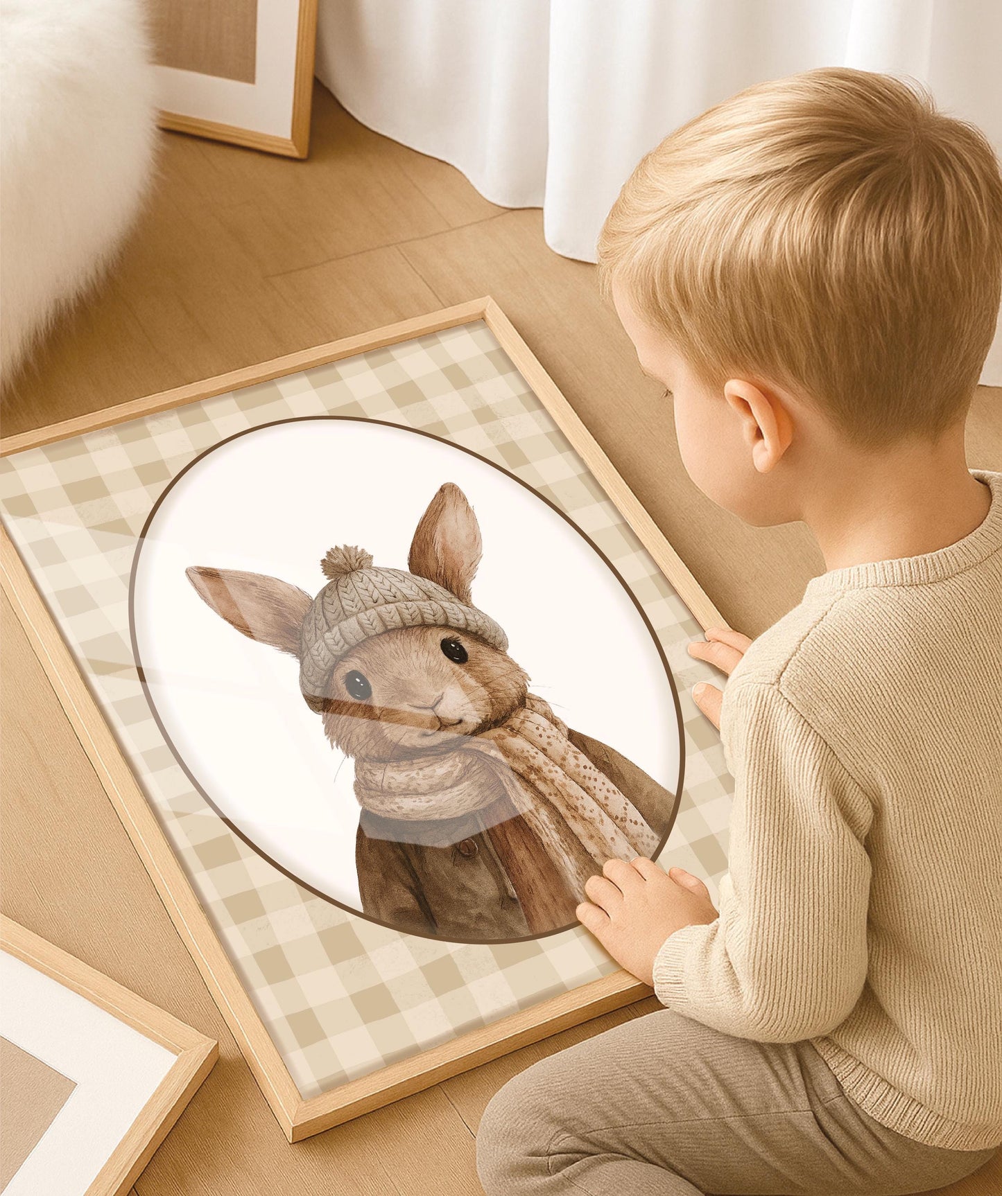 Christliches Poster Set für Kinder christliche Wandkunst Kinderzimmer Mädchen Jungen Bibelvers Wanddeko Spielzimmer Babyzimmer