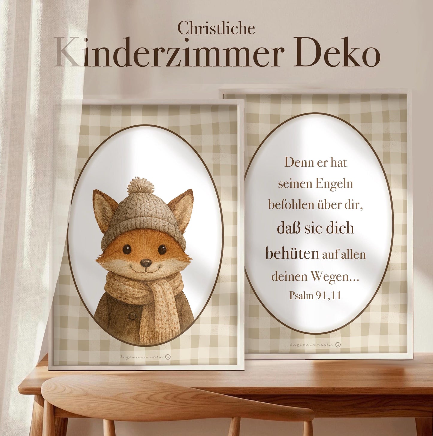 Christliches Kinderzimmer Poster Set christliche Kinder Wandkunst Bibelvers deko Tauf Geschenk zur Geburt Jungs Weihnachtsgeschenk