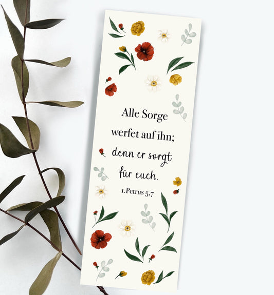 Christliches Lesezeichen Blumen Bibelvers christliches Geschenk Mama Weihnachtsgeschenk Christliche Jugend
