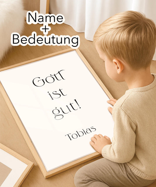 Personalisiertes Poster mit Name benutzerdefinierter Druck für Kinderzimmer Baby -Namensgeschenk Kinder Zimmer Dekoration