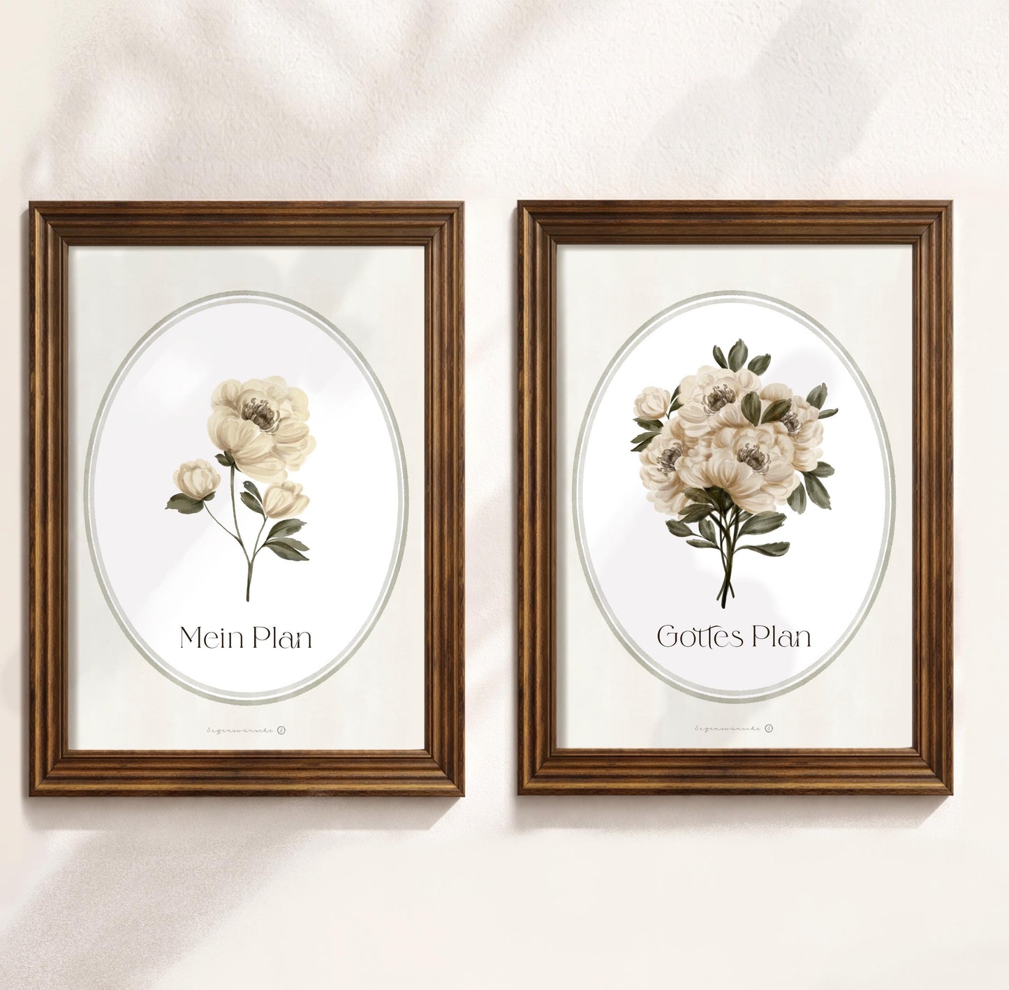 Christliches Poster Set für Frauen, christliche Wandkunst, Bibelvers Geschenk