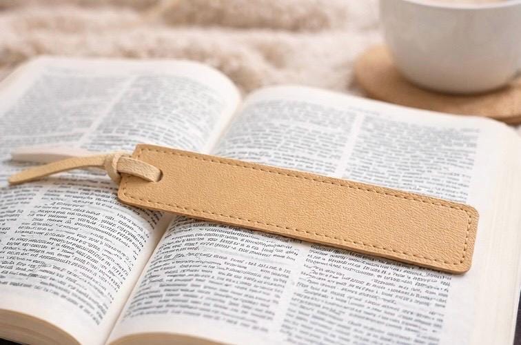 Christliches Lesezeichen aus Leder| Bibelvers Lesezeichen christliches Geschenk zur Hochzeit, Christliches Hochzeitsgeschenk