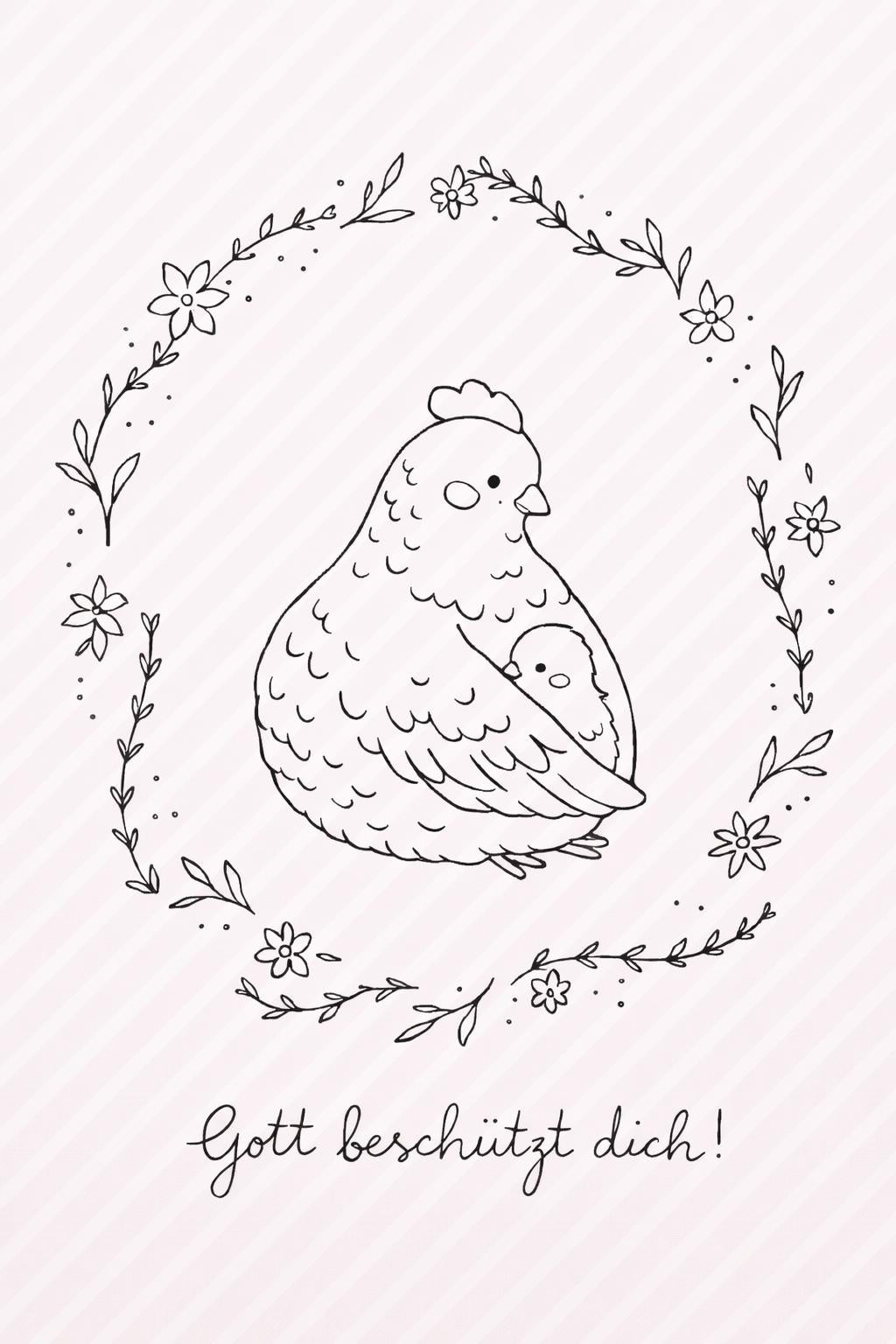 Christliches Ausmalbild für Kinder Bibelvers Christliches Malbild PDF zum Ausdrucken Sonntagsschule Aktivitäten