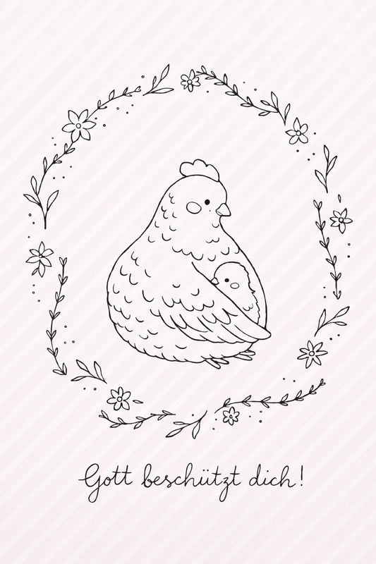 Christliches Ausmalbild für Kinder Bibelvers Christliches Malbild PDF zum Ausdrucken Sonntagsschule Aktivitäten