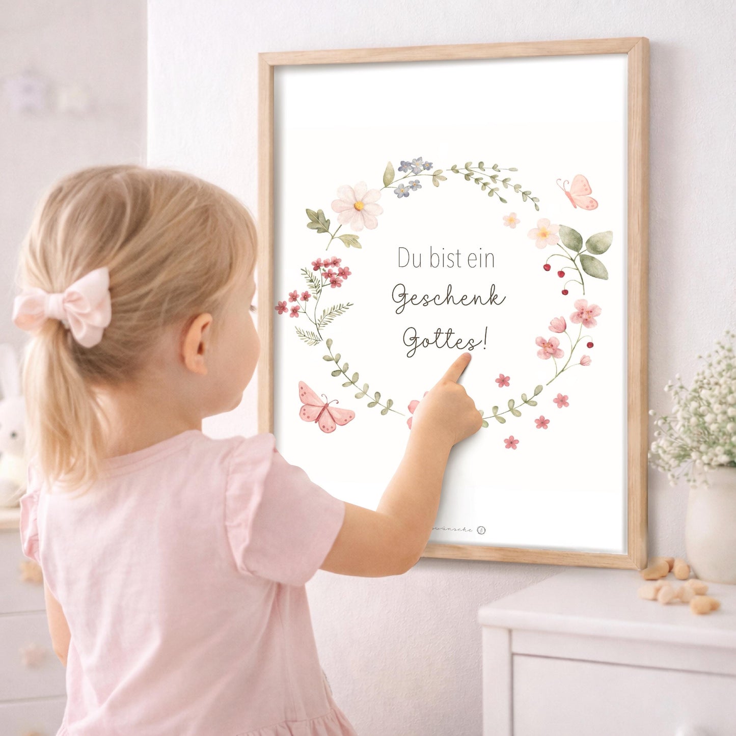Christliche Poster Bibelvers, christliche Geschenke für Babys , christliche Baby Geschenk , christliche Geschenke shop zur Taufe Geschenk
