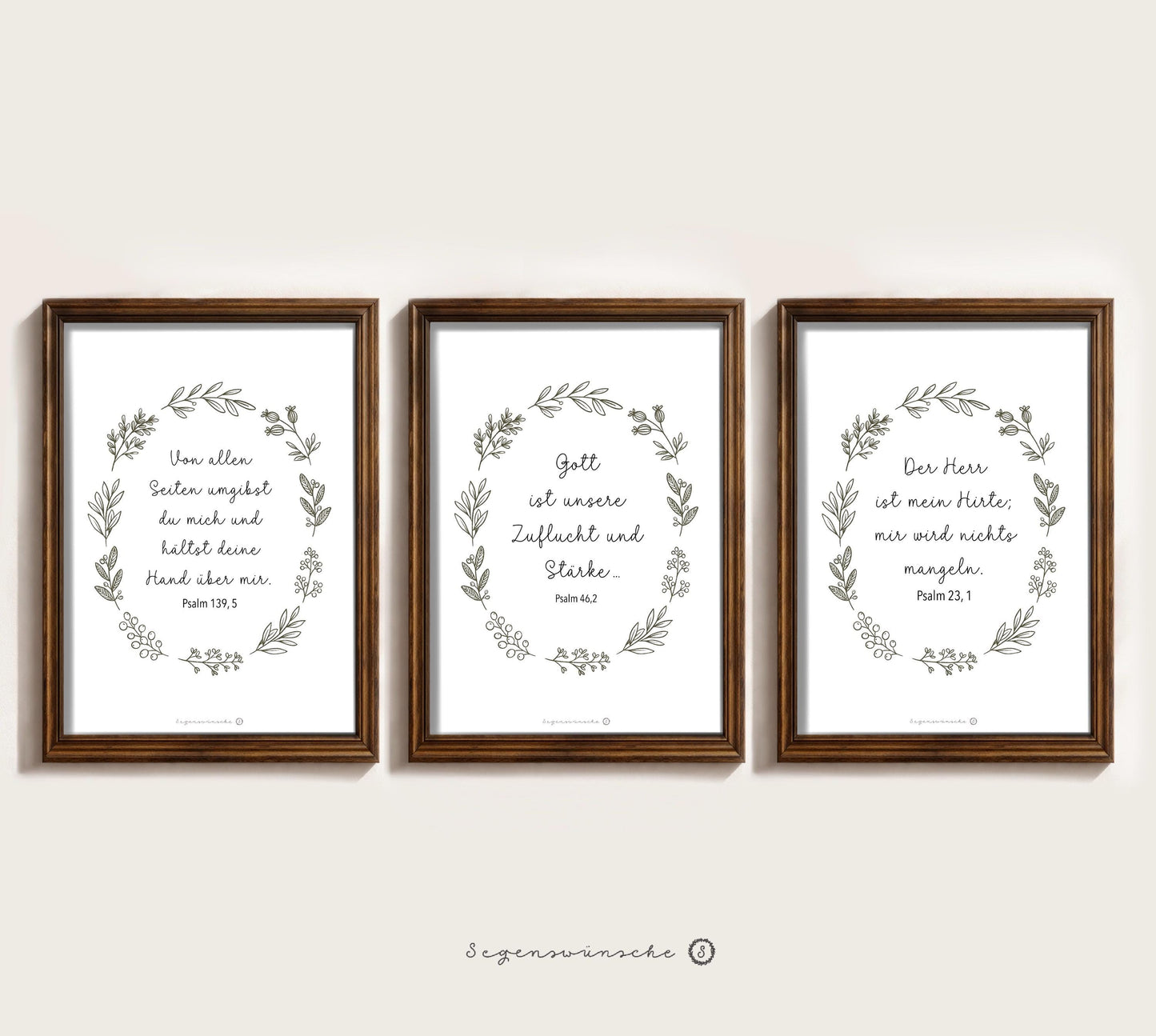 christliche poster 3er set Wandbilder mit Bibelvers Geschenk Christliches Geburtstagsgeschenk Wandkunst vintage Bibelvers