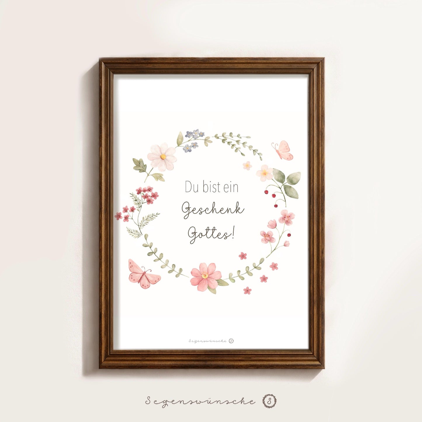 Christliche Poster Bibelvers, christliche Geschenke für Babys , christliche Baby Geschenk , christliche Geschenke shop zur Taufe Geschenk