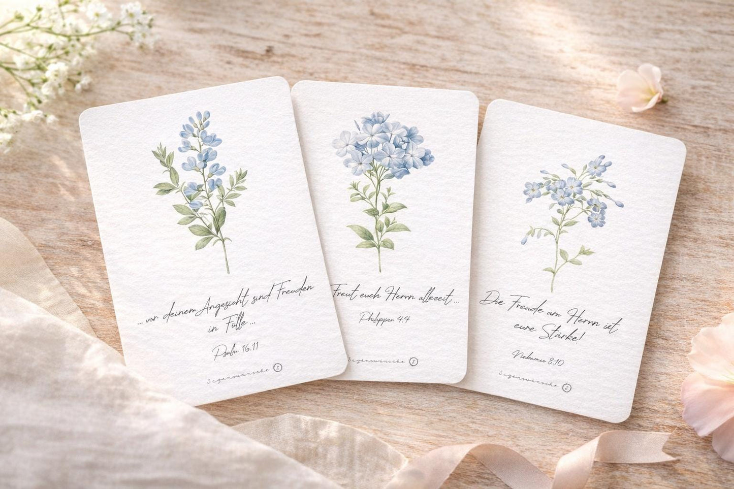 Postkarten Set „Freude“ Karten zum Geburtstag, Verlobung, Hochzeit, Taufe