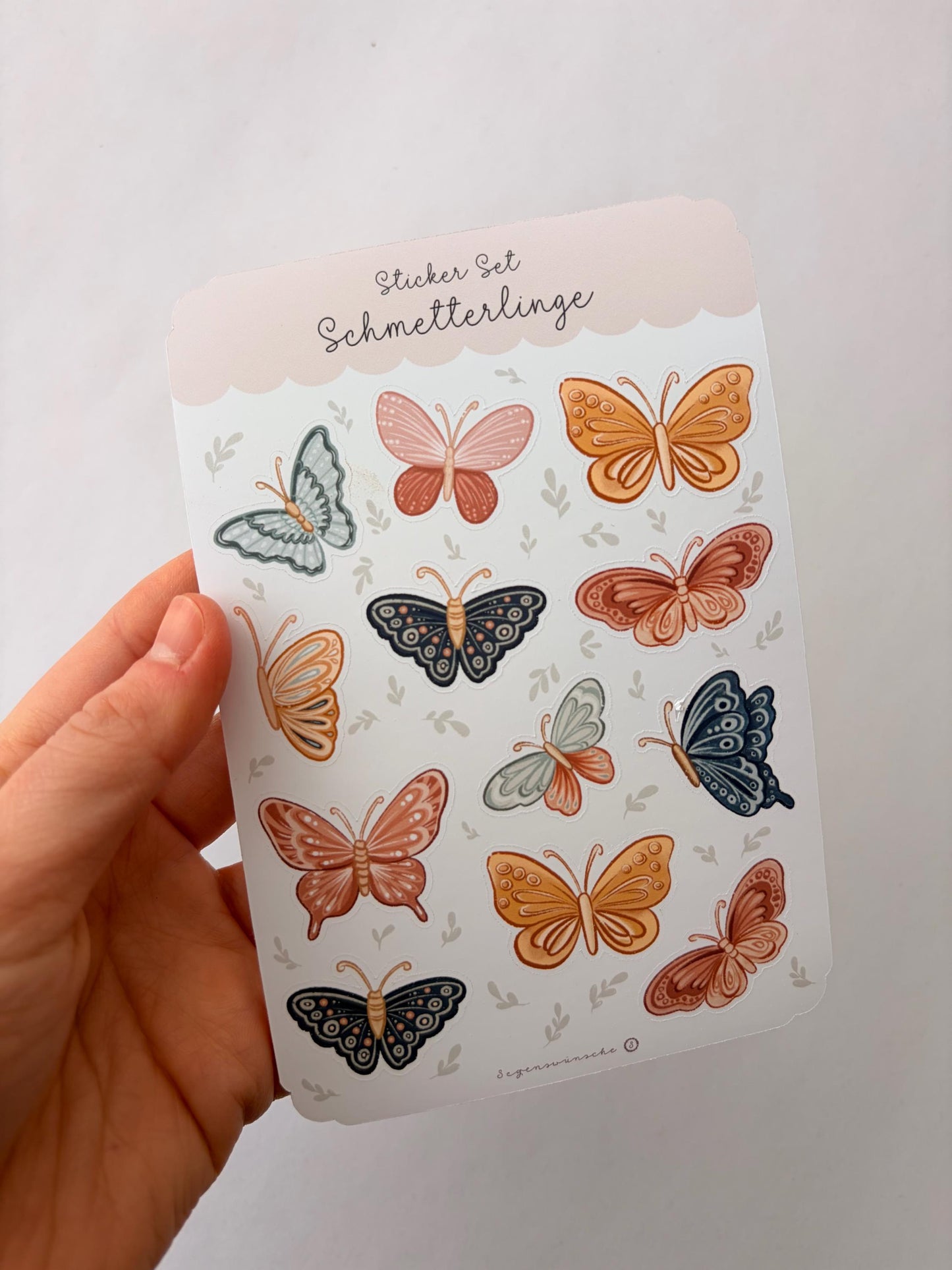 Schmetterlinge Stickerbogen für Mädchen Frühling Schmetterlinge Sticker Schmetterling Aufkleber Mädchen basteln Sticker deutsch