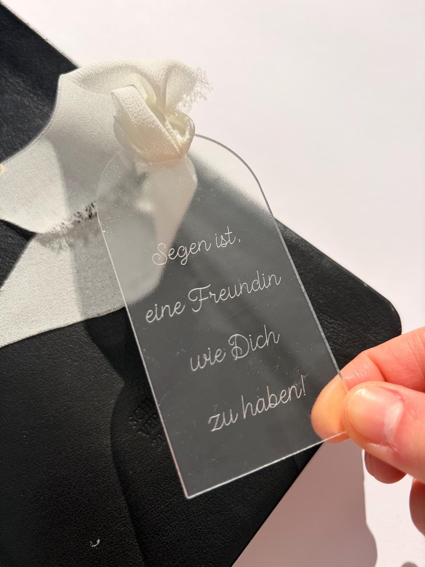 Christliches Lesezeichen aus Plexiglas „Freundschaft“ Lesezeichen christliche Geschenke für die beste Freundin Geschenke