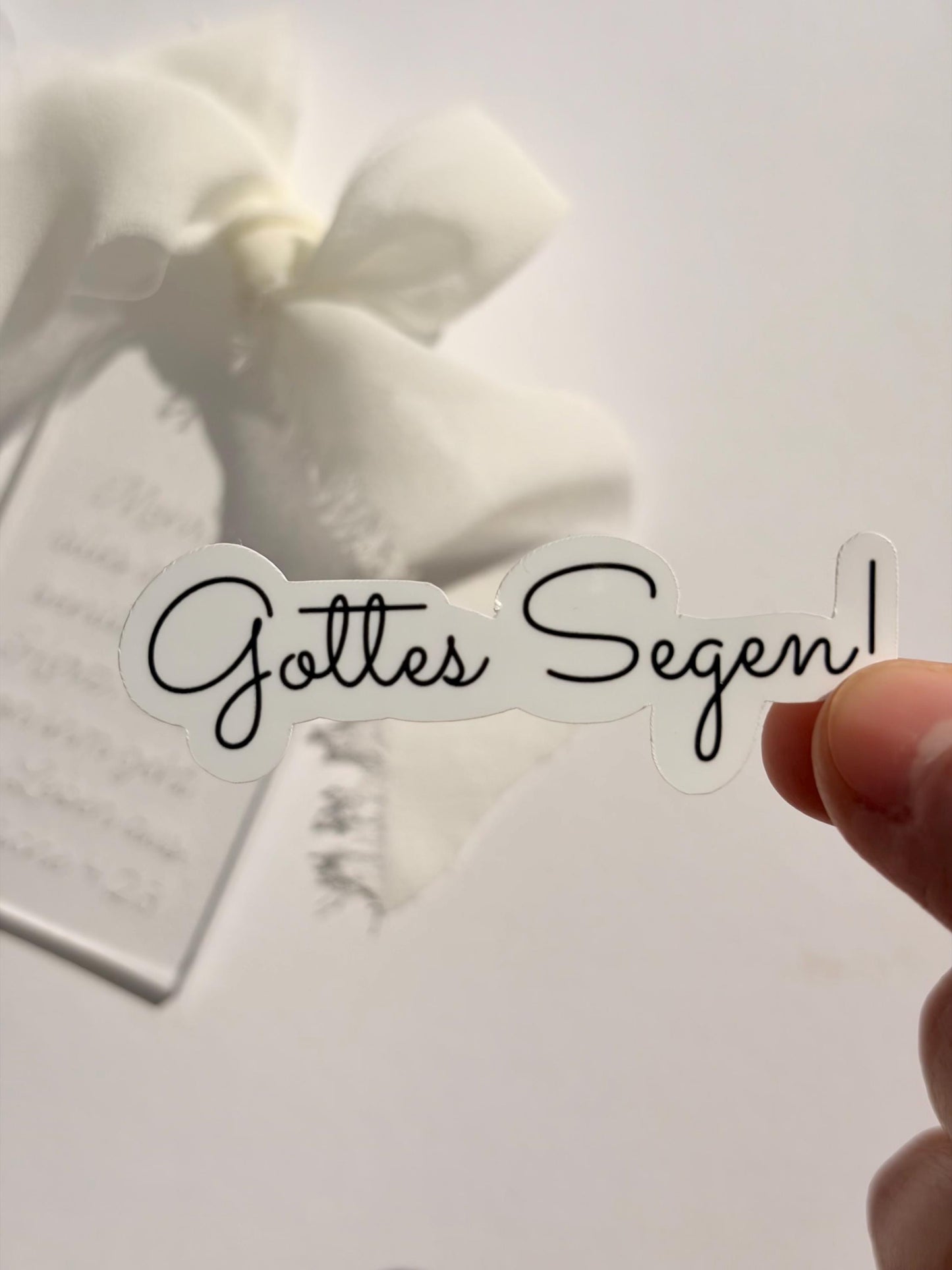 Gottes Segen Sticker christliche Sticker Etiketten christlich Geschenk Verpacken bibelvers etiketten