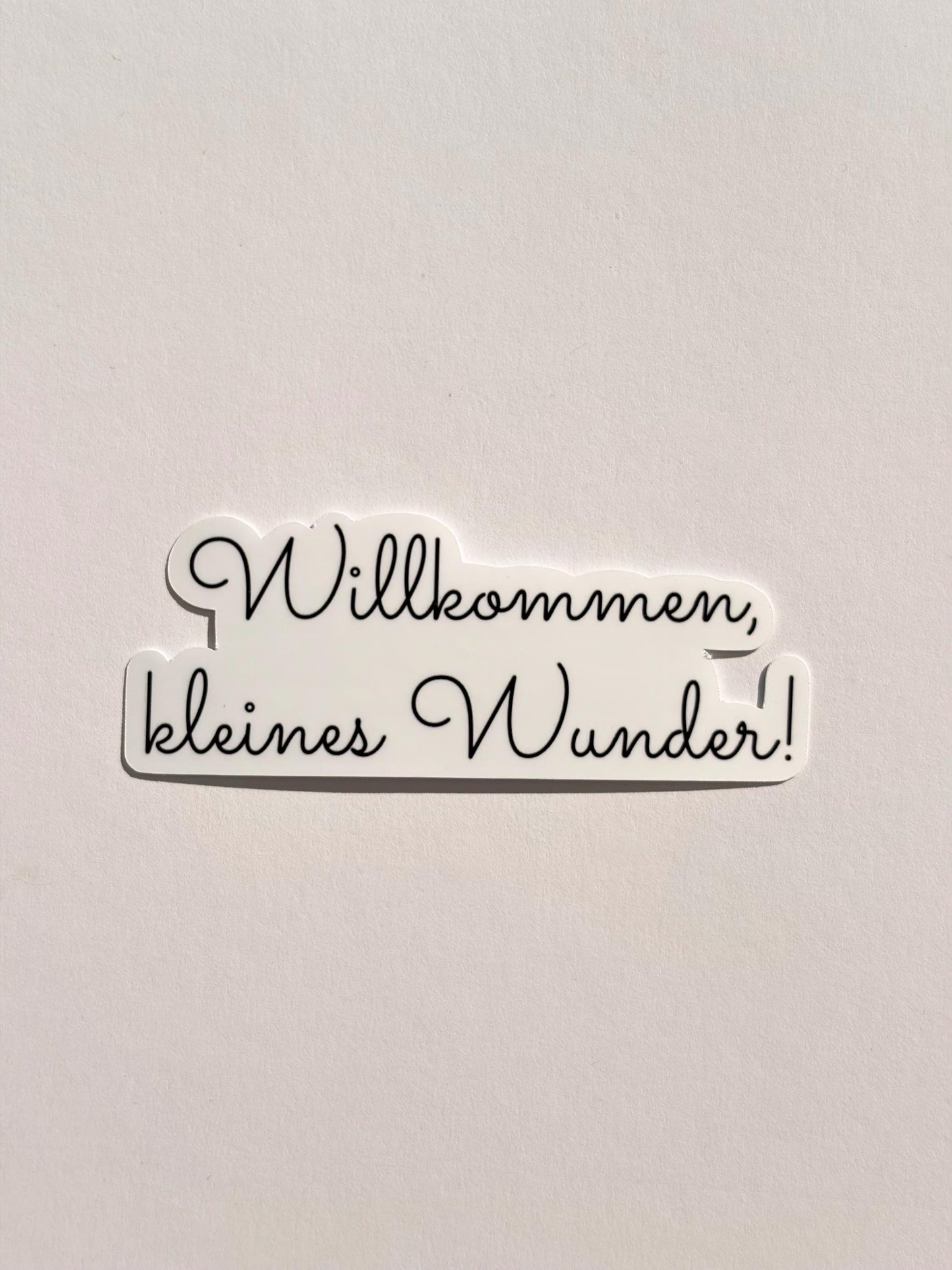 Christliche Sticker „Willkommen, kleines Wunder“  Etiketten christliche Geschenke zur Geburt Verpacken bibelvers zur Geburt