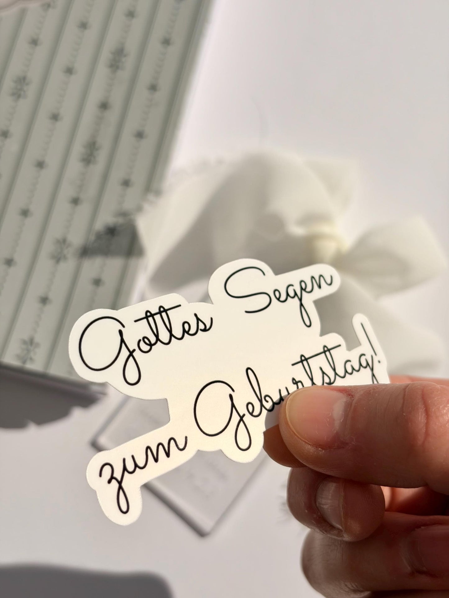 Christliche Sticker „Gottes Segen…“ christliche Geschenke für Freundin Sticker Etiketten christlich Geschenk Verpacken bibelvers etikette
