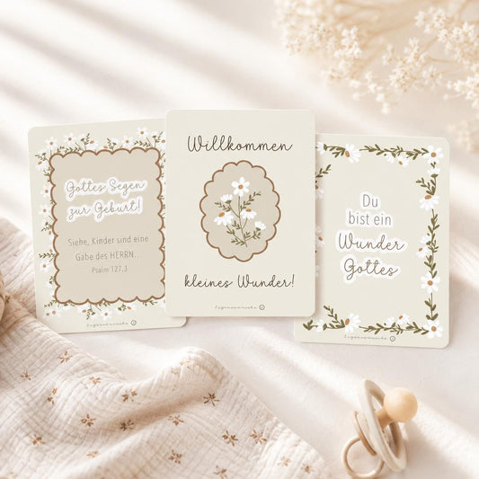 Postkarten Set – Geburt