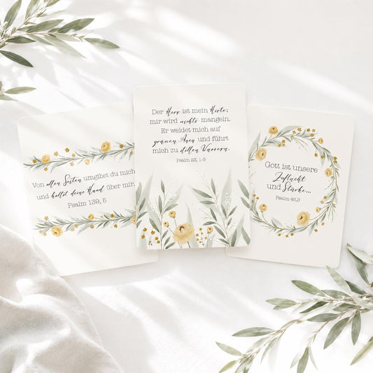Postkarten Set „Geborgenheit“, Karten zum Geburtstag, Verlobung, Hochzeit, Taufe