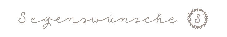 Segenswünsche